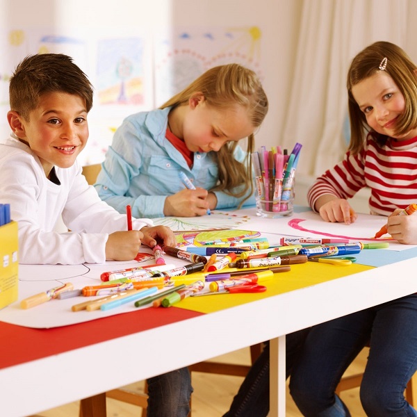 Edding 14 Funtastics Fibre Pen For Children, 3mm Bullet Tip,Black Price in Doha Qatar - Image 4