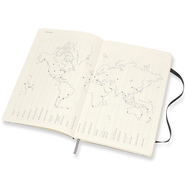 Moleskine 2022 Weekly Notebook Diary Planner A5, 13 X 21 Cm, Softcover, Black  Price in Doha Qatar - Image 3
