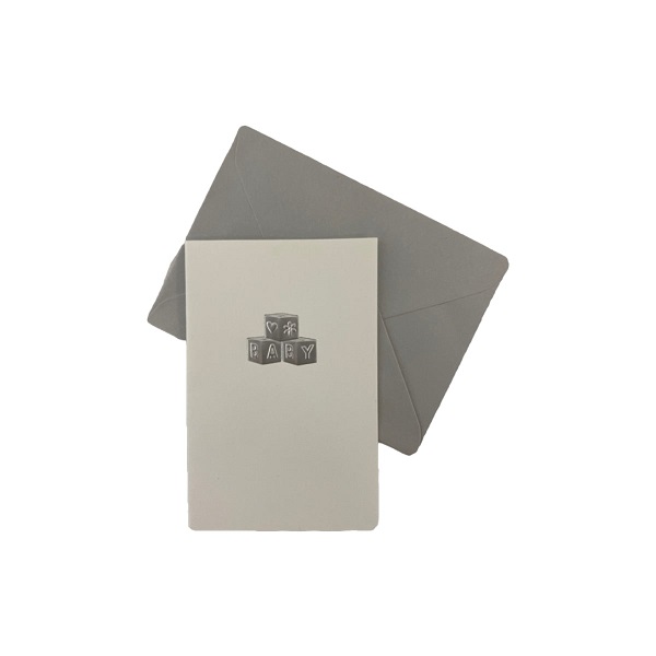 Small New Baby Congratulations Card With Envelope 80 X 120 Mm, Assorted Designs, Per Piece  Price in Doha Qatar - Image 3