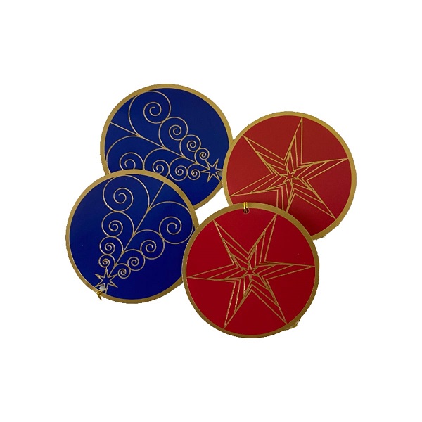 Christmas Gift Tag With String 54 X 65 Mm, Assorted Designs, 4/Pack  Price in Doha Qatar - Image 4