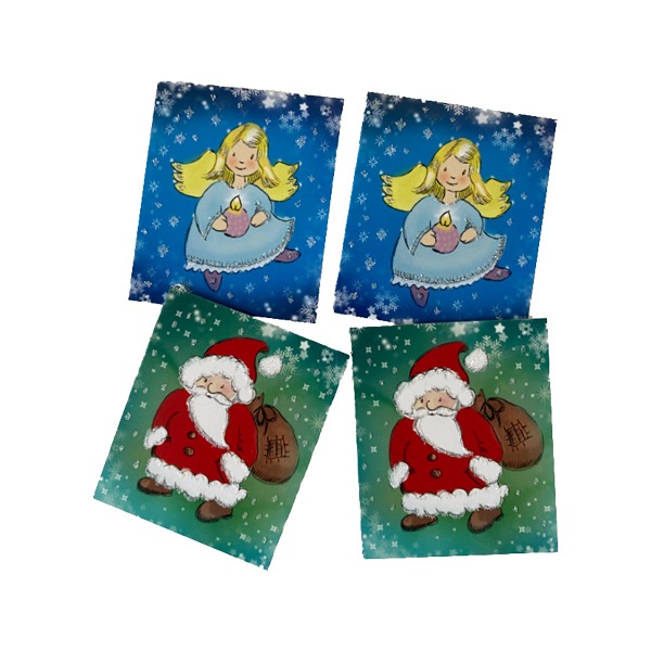 Christmas Gift Tag With String 54 X 65 Mm, Assorted Designs, 4/Pack  Price in Doha Qatar - Image 3