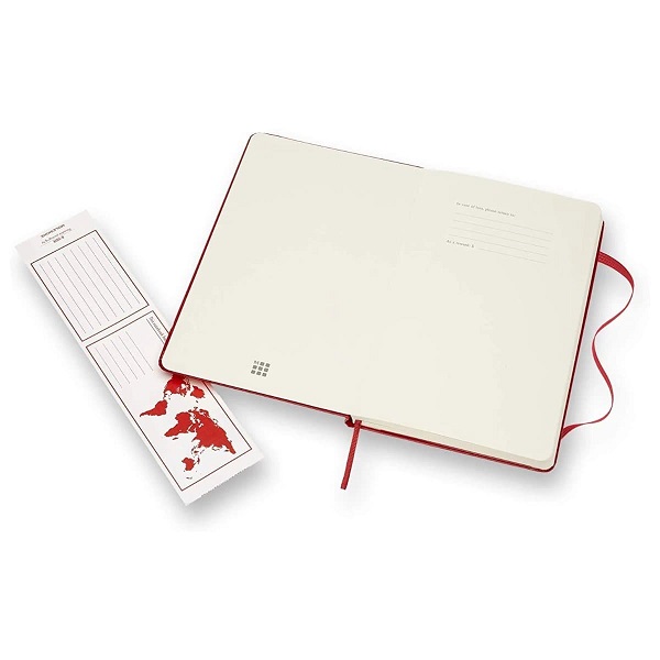 Moleskine Classic Notebook A5, Hardcover, Ruled, 240 Pages, Red Price in Doha Qatar - Image 3