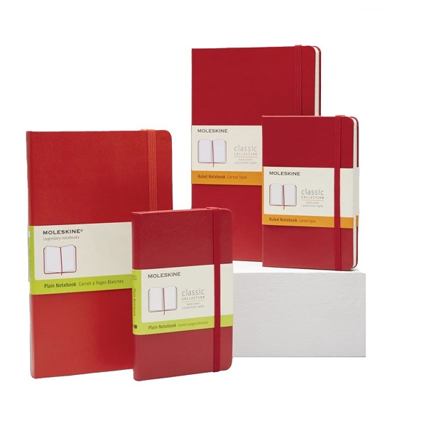 Moleskine Classic Notebook A5, Hardcover, Ruled, 240 Pages, Red Price in Doha Qatar - Image 5