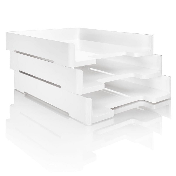 Sigel Eyestyle Letter Tray, White Price in Doha Qatar - Image 3