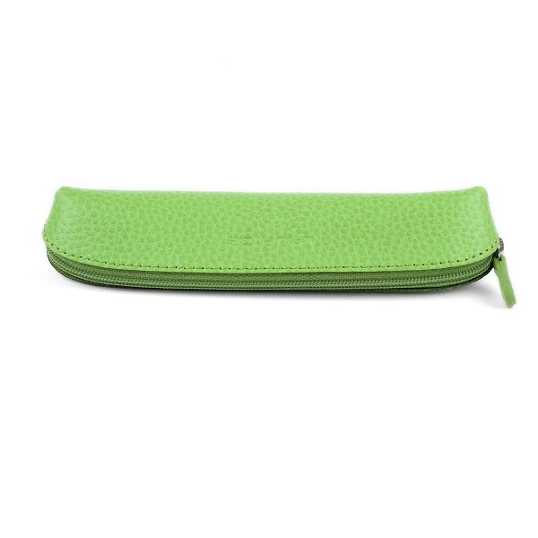 Laurige Small Leather Pen Pouch With Zipper, Apple Green Price in Doha Qatar - Image 4