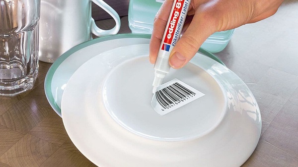 Edding 8180 Label Remover, 4mm Chisel Tip, Transparent Price in Doha Qatar - Image 5
