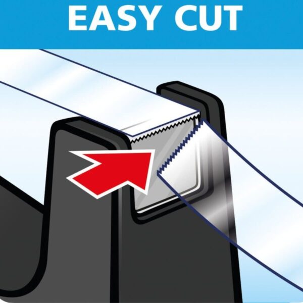 Tesa Easy Cut Professional, Desk Dispenser For Tapes Up To 25mm X 66m, Red/Blue Price in Doha Qatar - Image 3