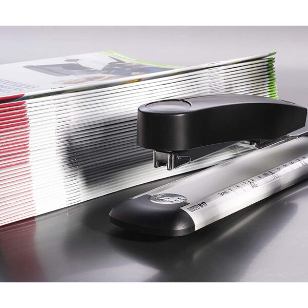 Novus Stapler B17, Long Arm, 40 Sheets Capacity, Black/Grey Price in Doha Qatar - Image 3