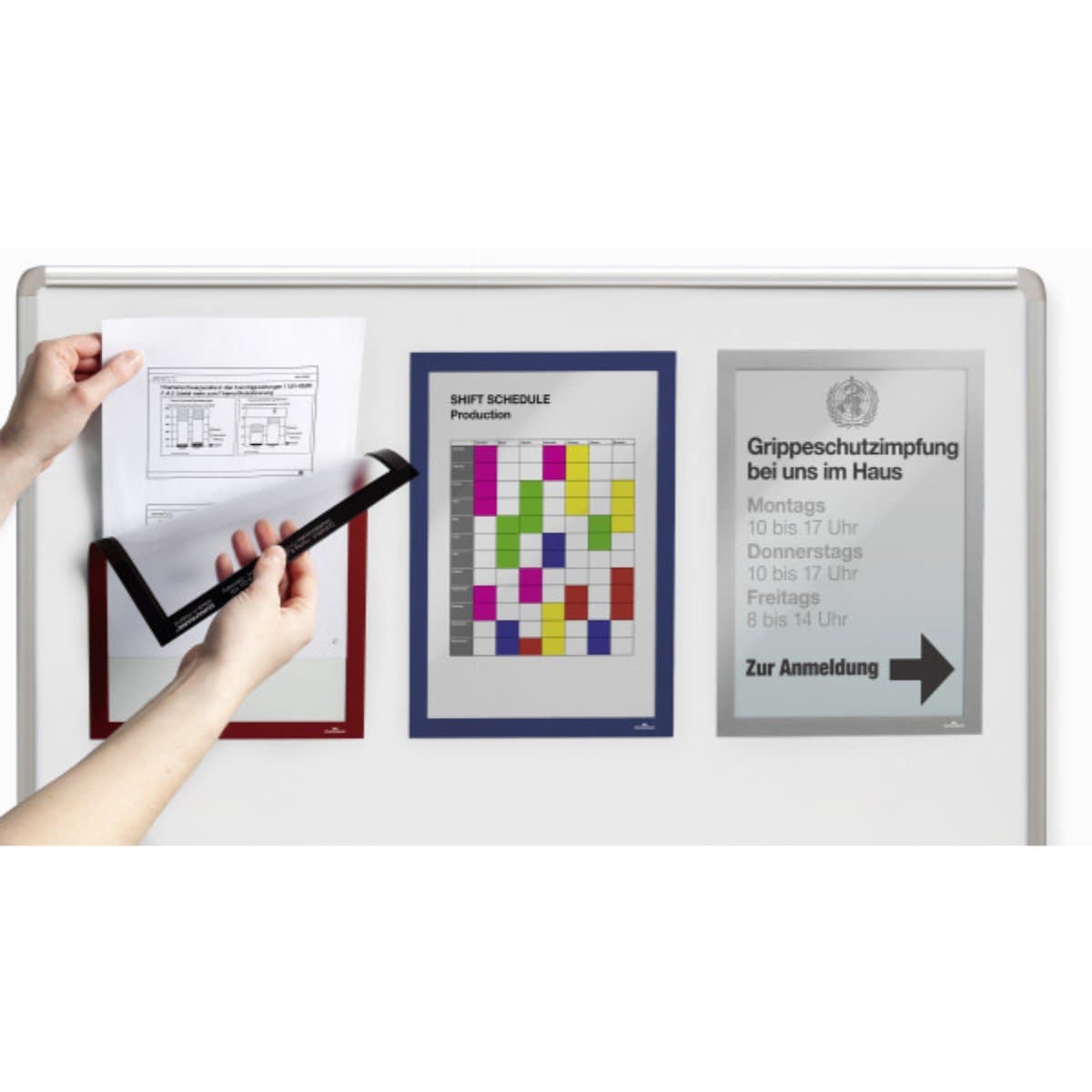 Durable Duraframe, Magnetic Frame A4, 5/Pack, Black Price in Doha Qatar - Image 3