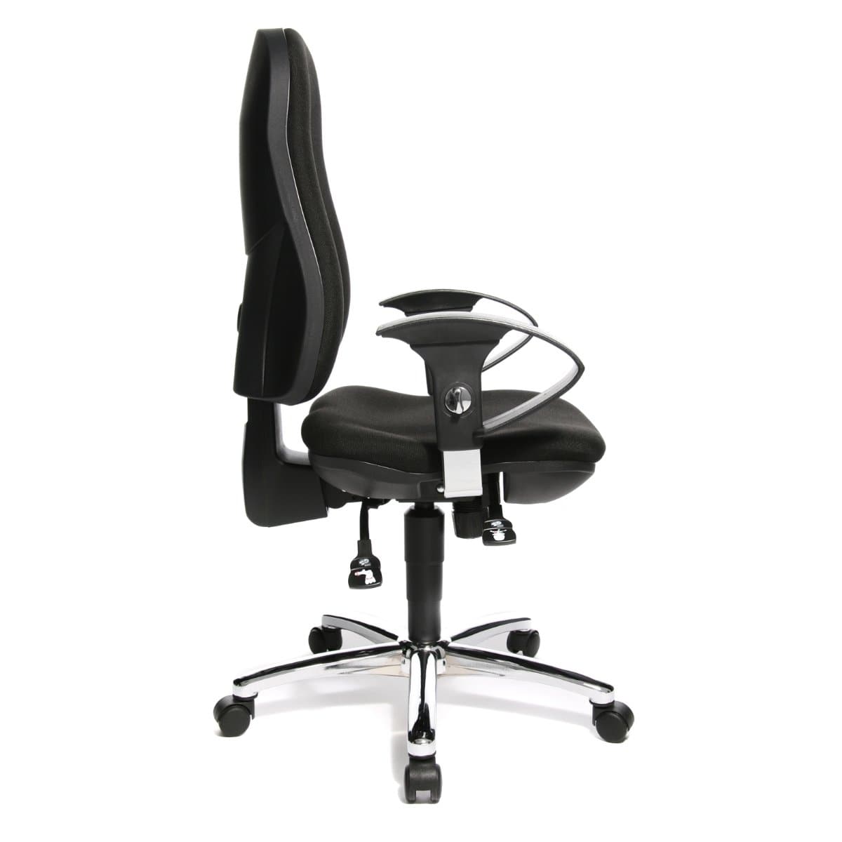 Topstar Support Sy Secretary Office Chair, Fabric Black Price in Doha Qatar - Image 2