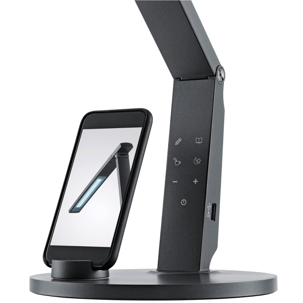 Hansa Flexible Desk Lamp Led Vario Plus, Silver Price in Doha Qatar - Image 3