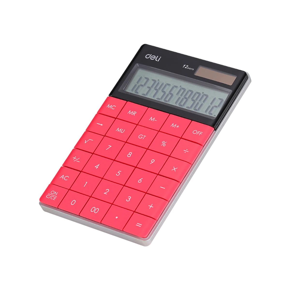 Deli Color Calculator 12 Digits, Assorted Colors Price in Doha Qatar - Image 3