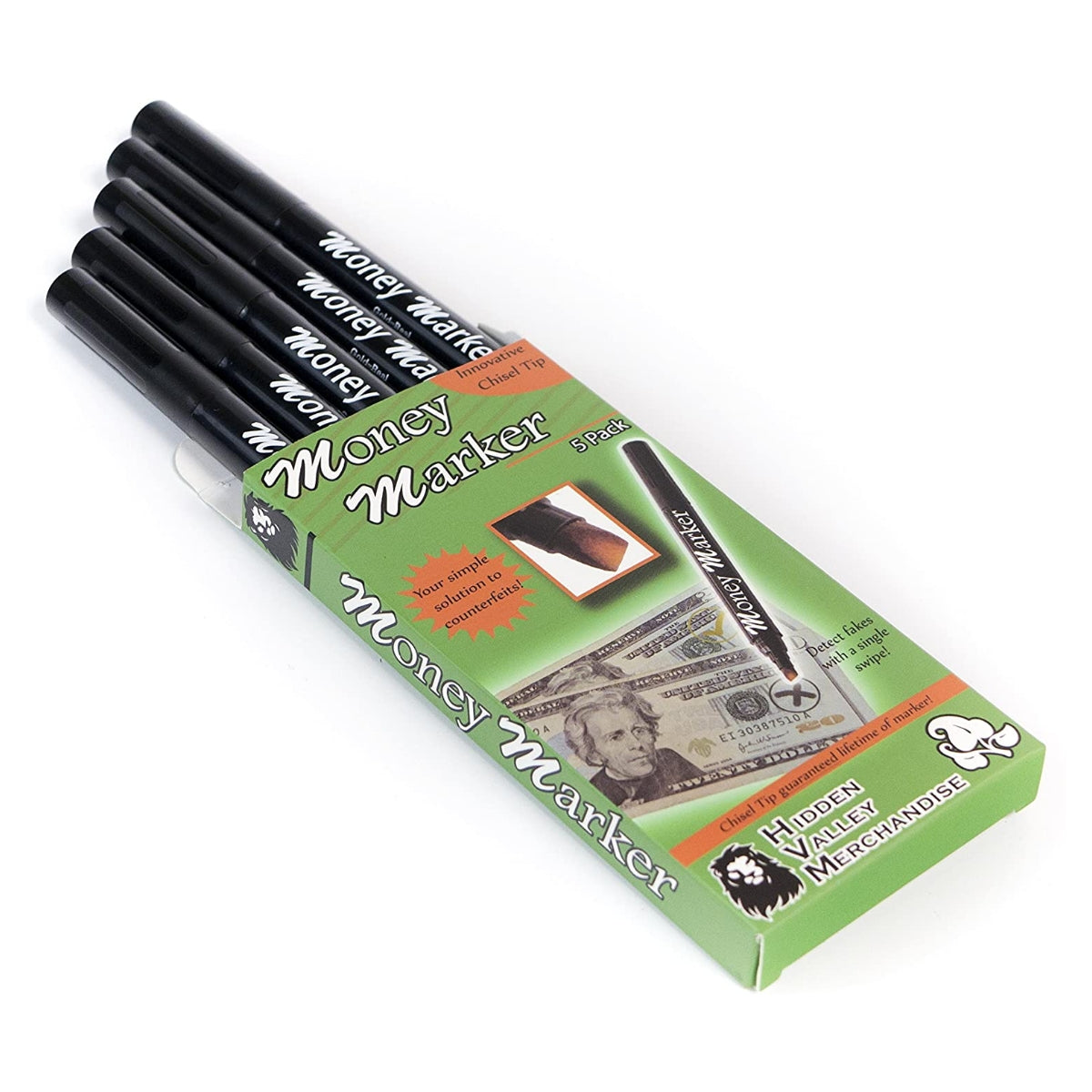 Money Marker Counterfeit Detector Pen, 5/Pack  Price in Doha Qatar - Image 3