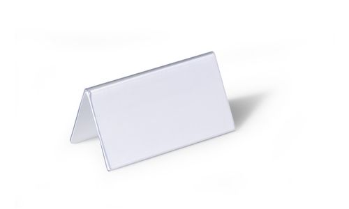 Durable Table Name Holder - 52 / 104 x 100mm, (Box of 25) Price in Doha Qatar
