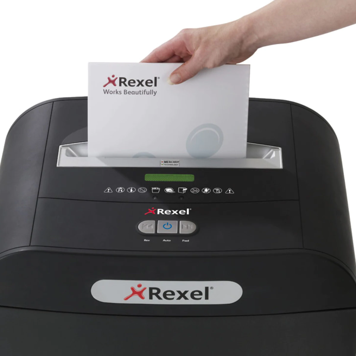 Rexel Mercury Rdm1150 Micro Cut Shredder - 2102425 Price in Doha Qatar - Image 2