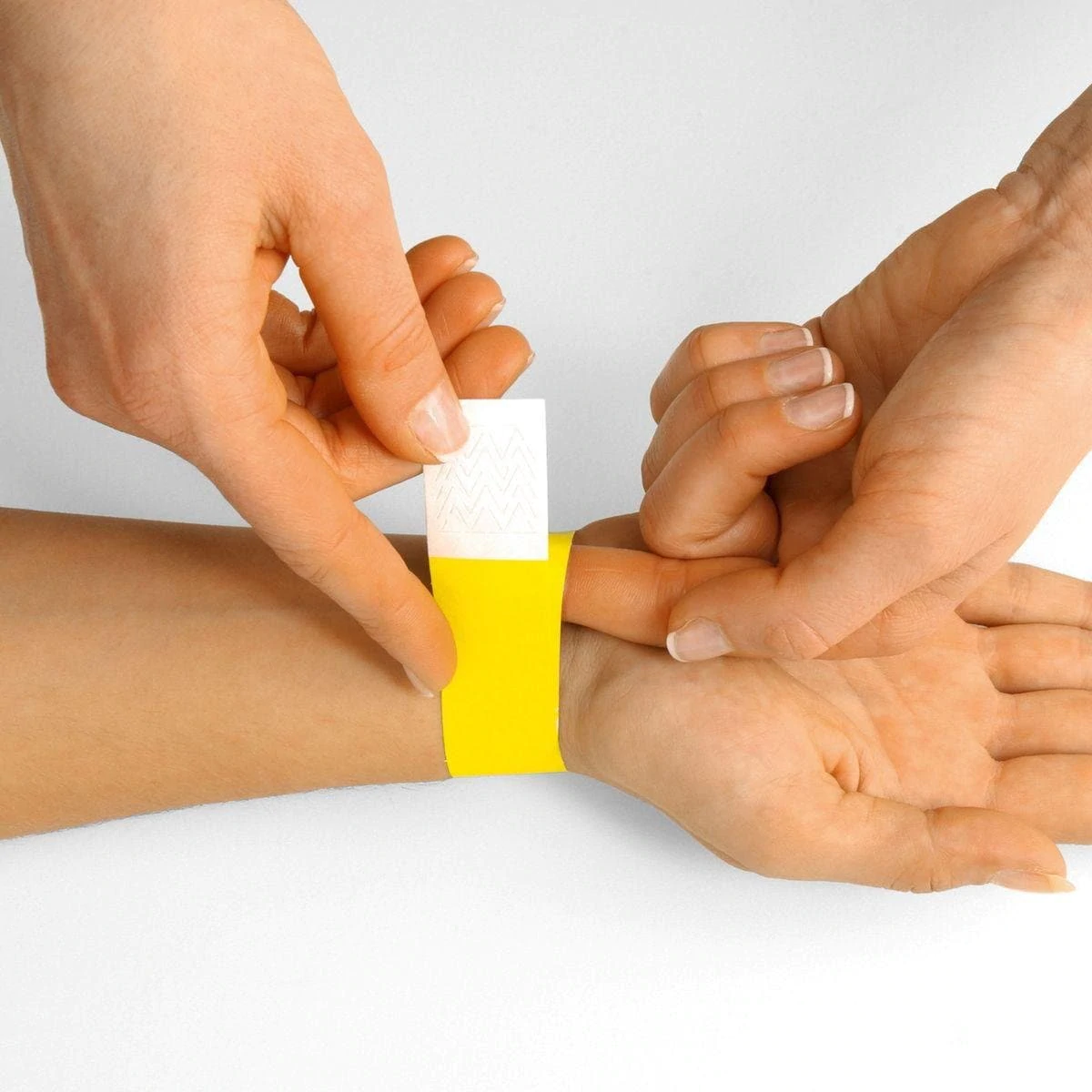 Sigel Event Wristbands Super Soft, Adhesive Seal, Printable, 120/Pack, Neon Green Price In Doha Qatar - Image 4